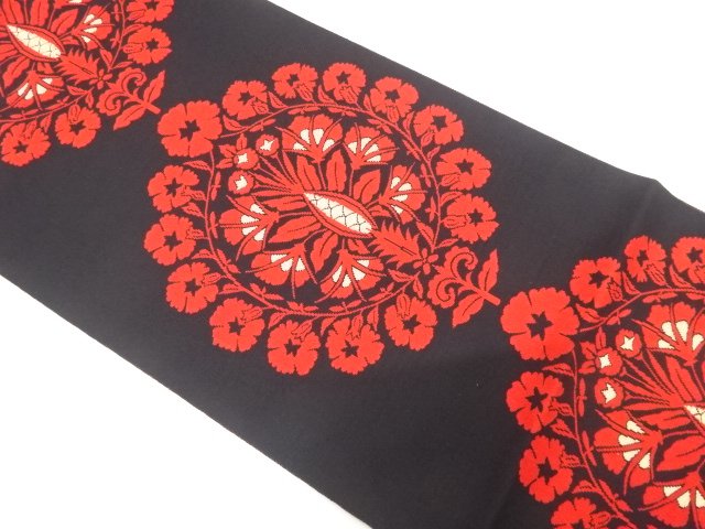 Japanese Kimono / Antique / Nagoya Obi Silk